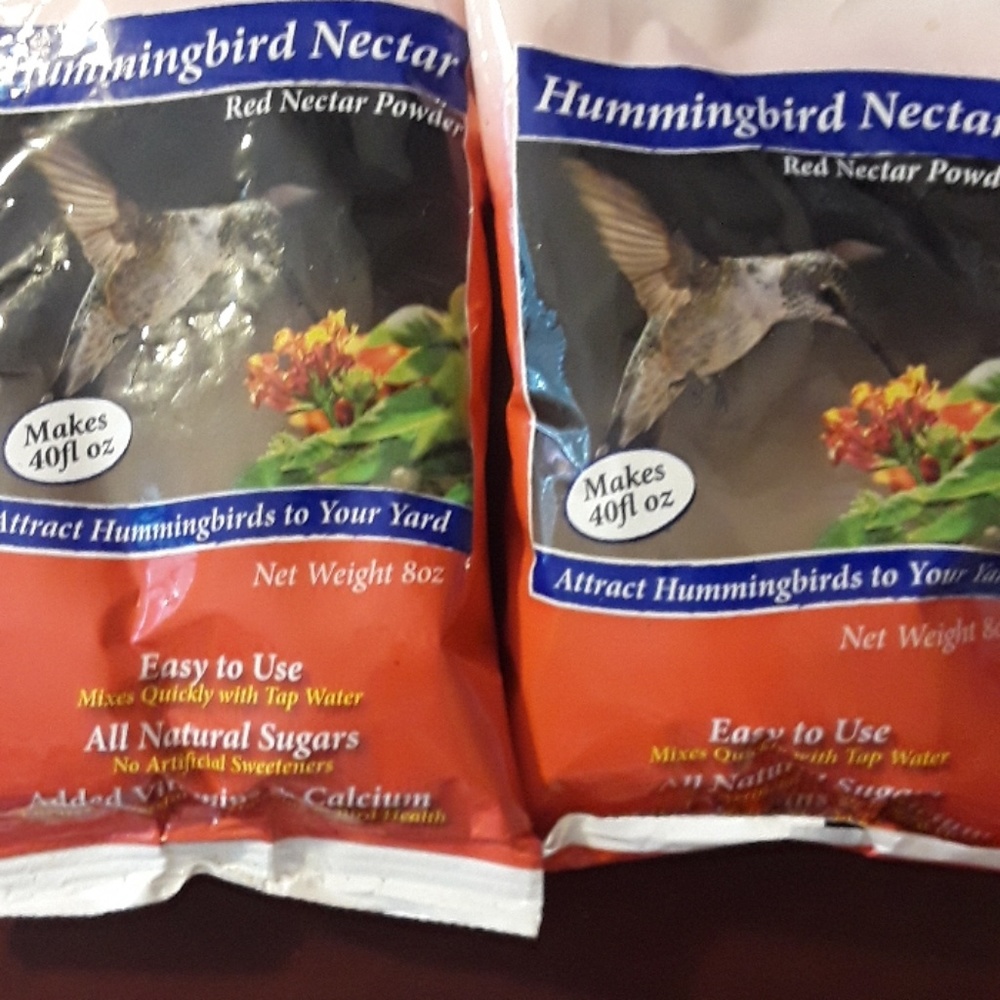 2 Packs Hummingbird Nectar 40 Fl Oz Ea for Feeders